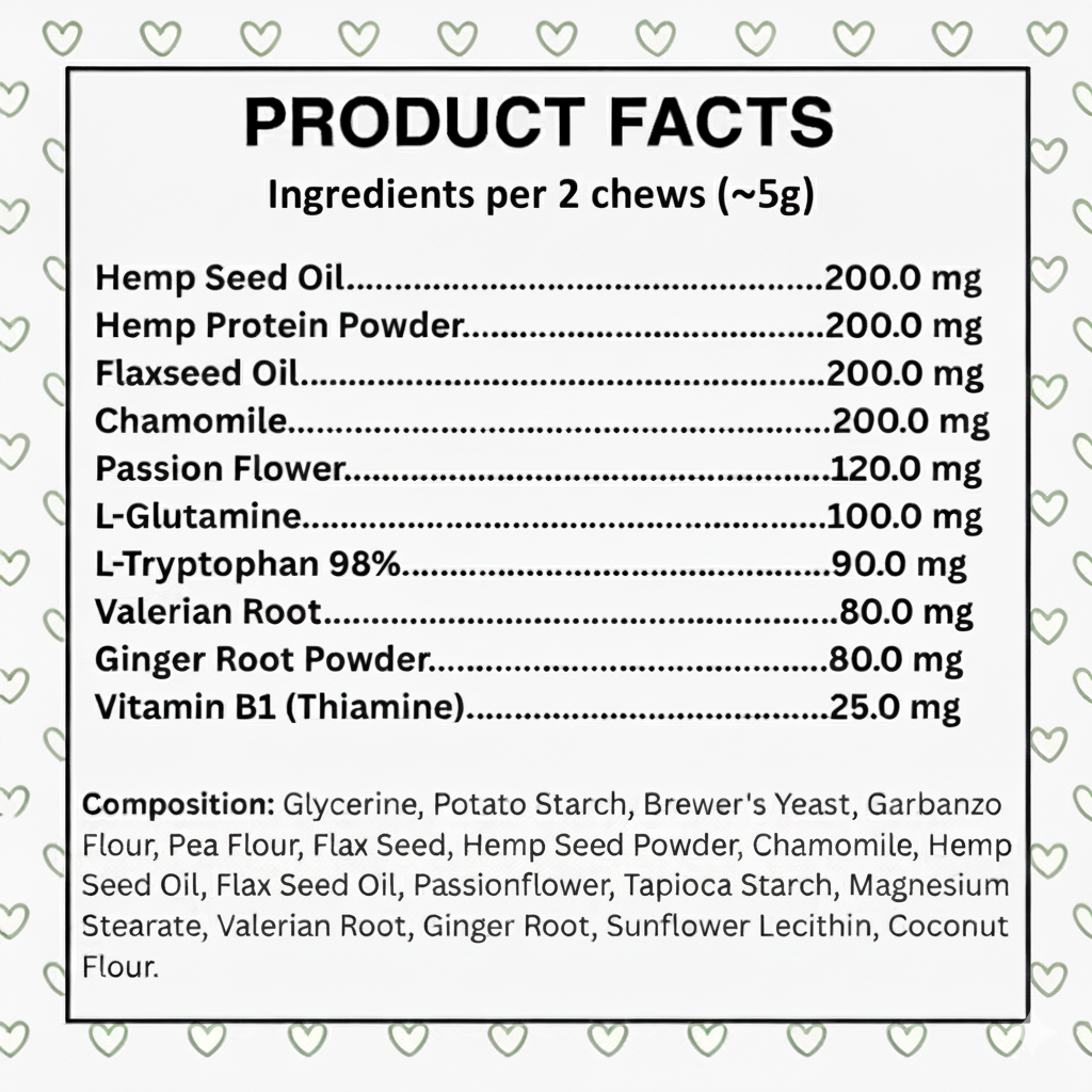 HappyDoggy Natural Calming Treats