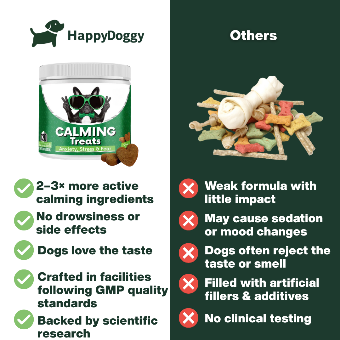 HappyDoggy Natural Calming Treats